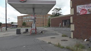 Business owner pleads for help as vacant building in downtown Macon becomes homeless encampment