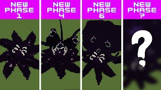 All The Phases of the NEW Wither Storm Explosions in Minecraft!!