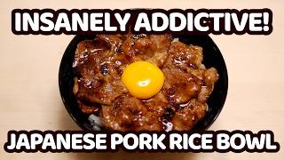 This Addictive Japanese Pork Rice Bowl a.k.a. BUTADON is My New Obsession!
