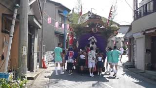 ２０１３年　鴨川合同祭　祇園講の屋台