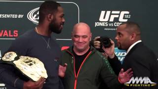 UFC 182 Staredown: Jon Jones vs. Daniel Cormier