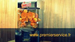 Presse agrume automatique : machine à jus d'orange professionnelle