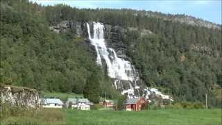 Tvindefossen, Voss, Hordaland, Norway