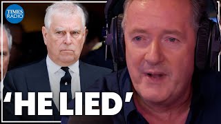 Prince Andrew will never clear his name | Piers Morgan gives damning assessment of Epstein saga