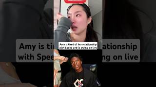 Amy is tired of her relationship with Speed and is crying on live🥲