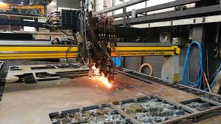 ESAB Suprarex SXE P4500 CNC Plasma Cutting System