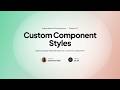 Angular Material Theming System Course - Chapter 07: Custom Component Styles