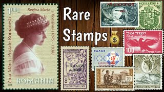 Rare Valuable Stamps From Romania To Russia | Most Wanted World Philately