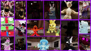 PIGGY BRANCHED REALITIES ALL JUMPSCARES! (UPDATED 26 08 2023)