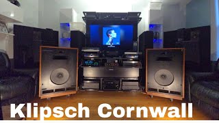 Klipsch Cornwall Speakers and Mcintosh Mc2505