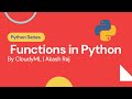 20. functions in Python | cloudyML