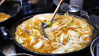 Taiwanese Street Food - Cuttlefish thick soup.Cold Tapioca Pearl .Spring Roll Wrappers/生炒花枝羹.涼圓.潤餅