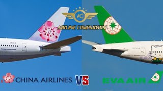 🇹🇼 Eva Air VS 🇹🇼 China Airlines 2021 Airline Comparison