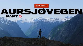 Motorcycle Adventure in Norway Part 5 - Aursjøvegen, the queen of Norwegian GRAVEL roads