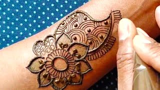 Very beautiful front hand mehndi | easy mehndi design | mehandi ka design | mehndi design | mehndi