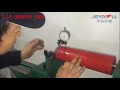 T I R (Runout)TEST of Joyroll steel roller