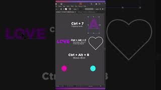 Keyboard Shortcuts in Adobe illustrator part 4