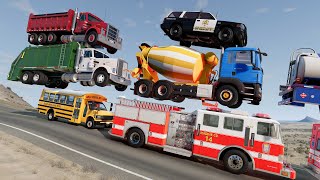 Fire trucks, Concrete mixers,Dump trucks,Trucks,  police cars,  ambulances,  supercars, Big car X149