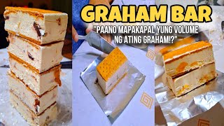 MAKAPAL AT FLUFFY NA GRAHAM BAR!?🔥🔥🔥   STEP BY STEP PAANO PAKAPALIN ANG INTUNG GRAHAM BAR!!!#negosyo