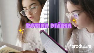 rotina diária✨