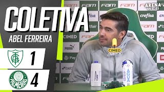 COLETIVA ABEL FERREIRA | AO VIVO | América-MG x Palmeiras - Brasileirão 2023