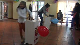 Salón Evaristo´s; Cumple 2 de Franco: Inflando globos