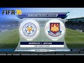 FIFA 16 - Leicester City vs. West Ham United @ King Power Stadium