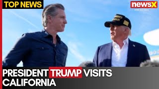 President Trump Visits California, Highlights Federal Support Amid Wildfire Crisis | NewsX