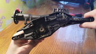 Losi super baja rey how to remove the rear axle