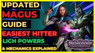 PF: WOTR ENHANCED - Updated MAGUS Guide: The EASIEST HITTER for Spells \u0026 Melee!