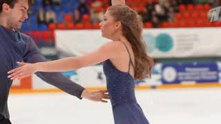 Channel One video for Nikolai Panin-Kolomenkin Memorial 2024 Free Dance Highlights Vas \u0026 Max focus