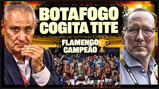 🏆FLAMENGO VENCE BOTAFOGO NA FINAL DA SUPERCOPA REI E JOHN TEXTOR PROCURA TITE PARA ASSUMIR FOGÃO