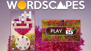 Wordscapes Daily Puzzle February 14, 2025