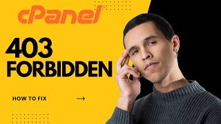 cpanel 403 forbidden errors