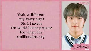 MARK \u0026 HAECHAN | Billionaire | NCT DREAM SHOW //Easy Lyrics