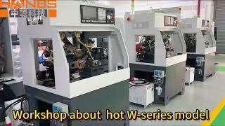 Welcome to the assembly workshop of our W series model-cnc lathe!