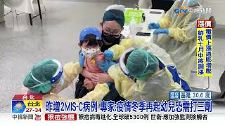 昨增2MIS-C病例 專家:疫情冬季再起幼兒恐需打三劑│中視新聞 20220704