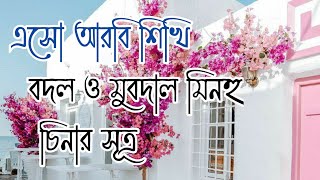 বদল (بدل) মুবদাল মিনহু (مبدل منه) চিনার আলামত।