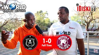 Orlando Pirates 1-0 Swallows | Who is the Coach at Pirates? | Junior Khanye