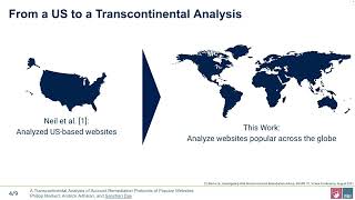 USEC 2023 - A Transcontinental Analysis of Account Remediation Protocols of Popular Websites