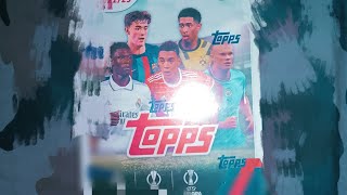 2° caja de topps UEFA club competitions soccer (HOBBY BOX)