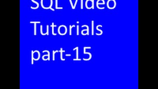 Truncating tables in SQL tutorial part-15