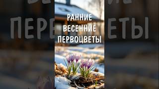 Первые Весенние Цветы в саду #Первоцветы #Ранниецветы