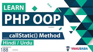 PHP OOP CallStatic Method Tutorial in Hindi / Urdu