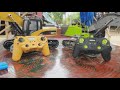 rc excavator comparison huina 1580 vs huina 1593 upgrade.