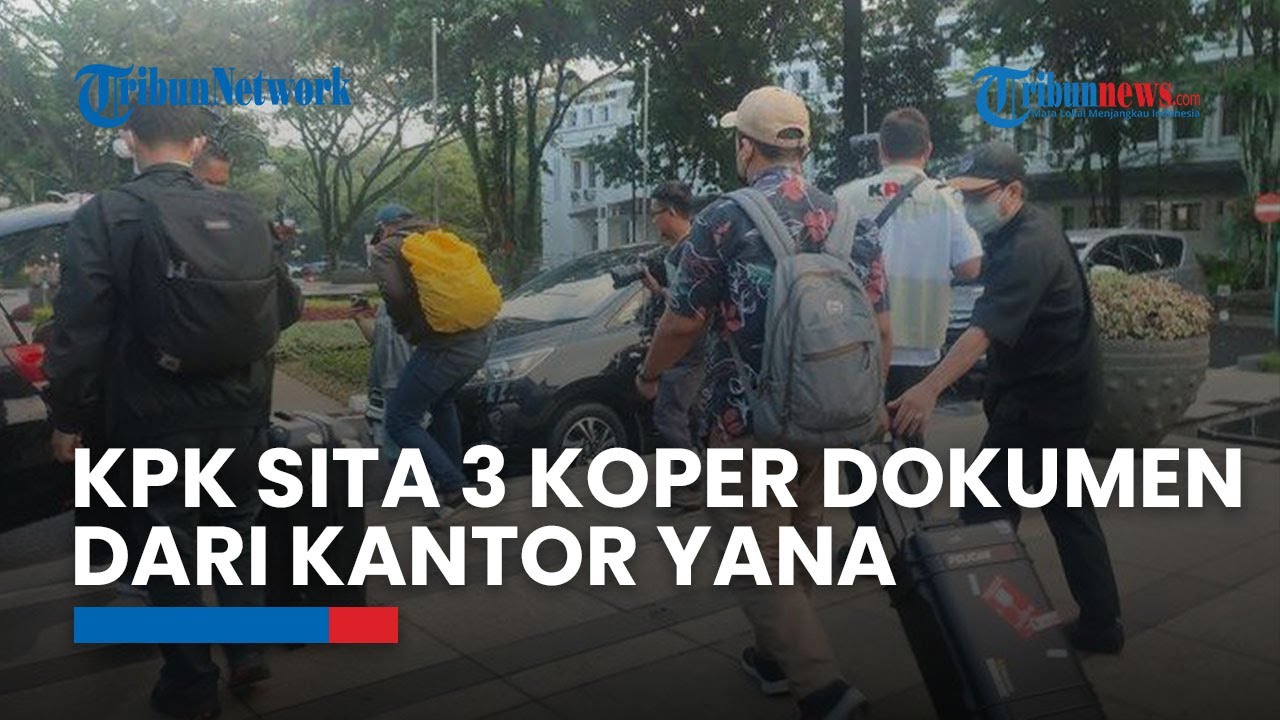 KPK Sita 3 Koper Dokumen Hasil Penggeledahan Kantor Wali Kota Bandung ...