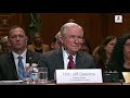 ag sessions testifies on doj budget at senate appropriations committee hearing