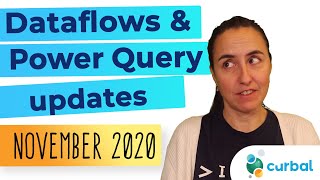 Dataflows and power query - November 2020 update