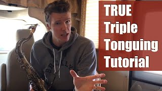 TRUE Triple Tongue - BEATBoX SAX Tutorials Vol.2