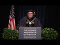 President Thomas LeBlanc Addresses the GW Class of 2020